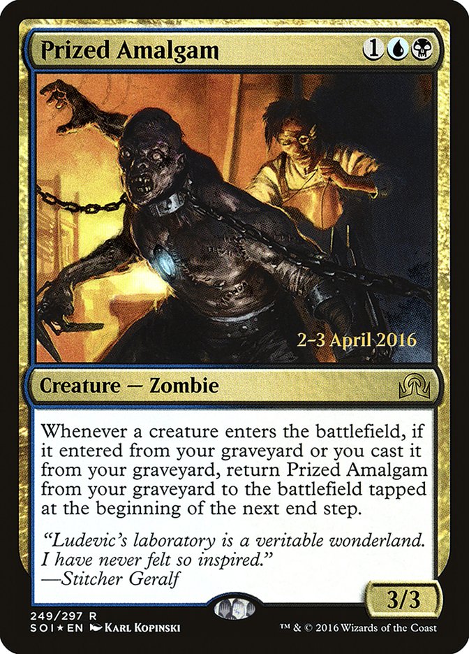Prized Amalgam [Shadows over Innistrad Prerelease Promos] | Jomio and Rueliete's Cards and Comics