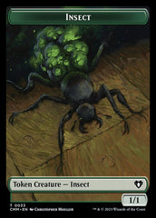 Eldrazi Spawn // Insect Double-Sided Token [Commander Masters Tokens] | Jomio and Rueliete's Cards and Comics