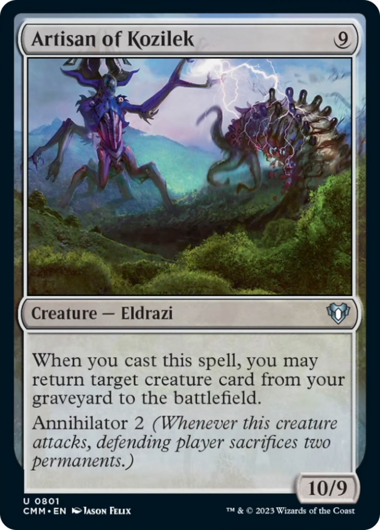 Artisan of Kozilek [Commander Masters] | Jomio and Rueliete's Cards and Comics