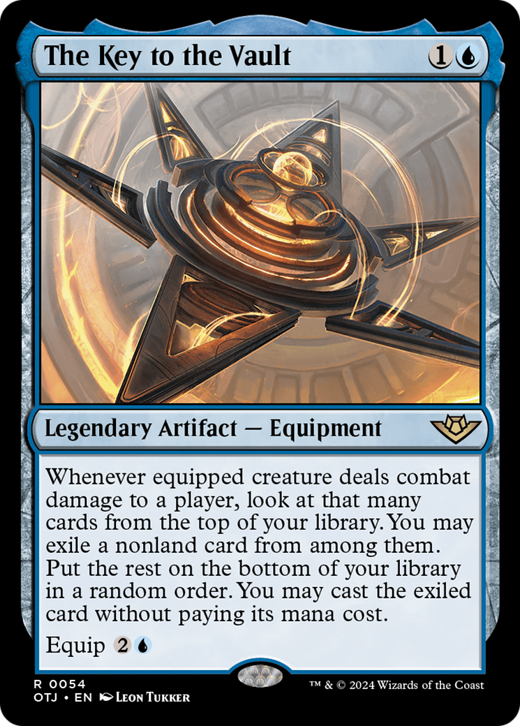 The Key to the Vault [Outlaws of Thunder Junction] | Jomio and Rueliete's Cards and Comics
