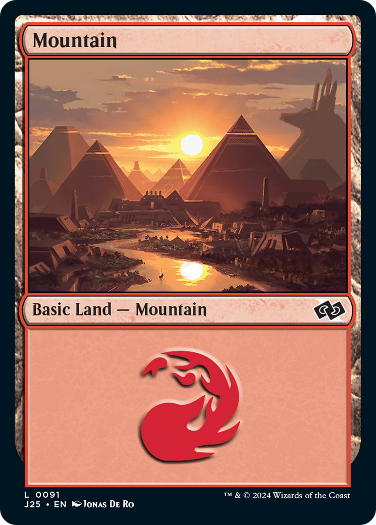 Mountain (91) [Foundations Jumpstart] | Jomio and Rueliete's Cards and Comics