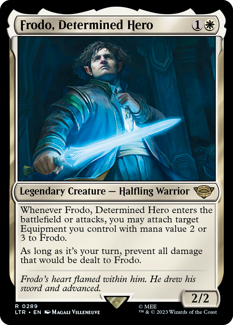 Frodo, Determined Hero [The Lord of the Rings: Tales of Middle-Earth] | Jomio and Rueliete's Cards and Comics