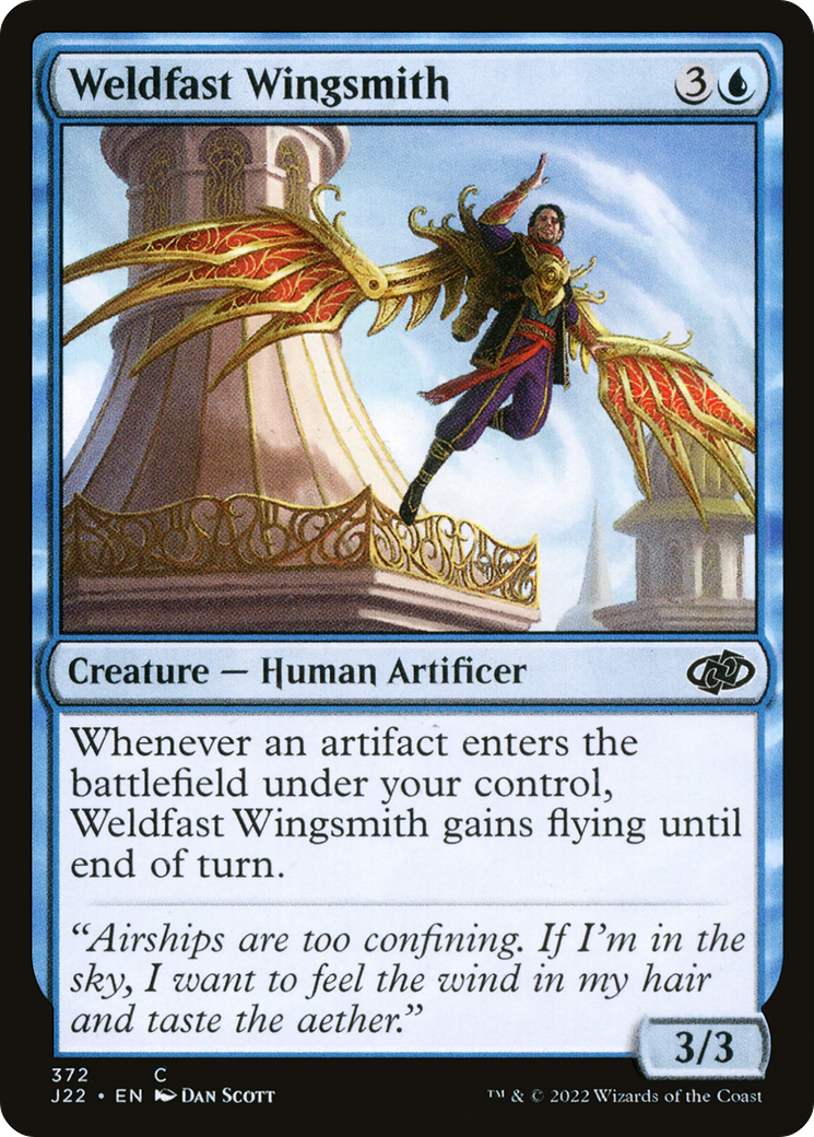 Weldfast Wingsmith [Jumpstart 2022] | Jomio and Rueliete's Cards and Comics