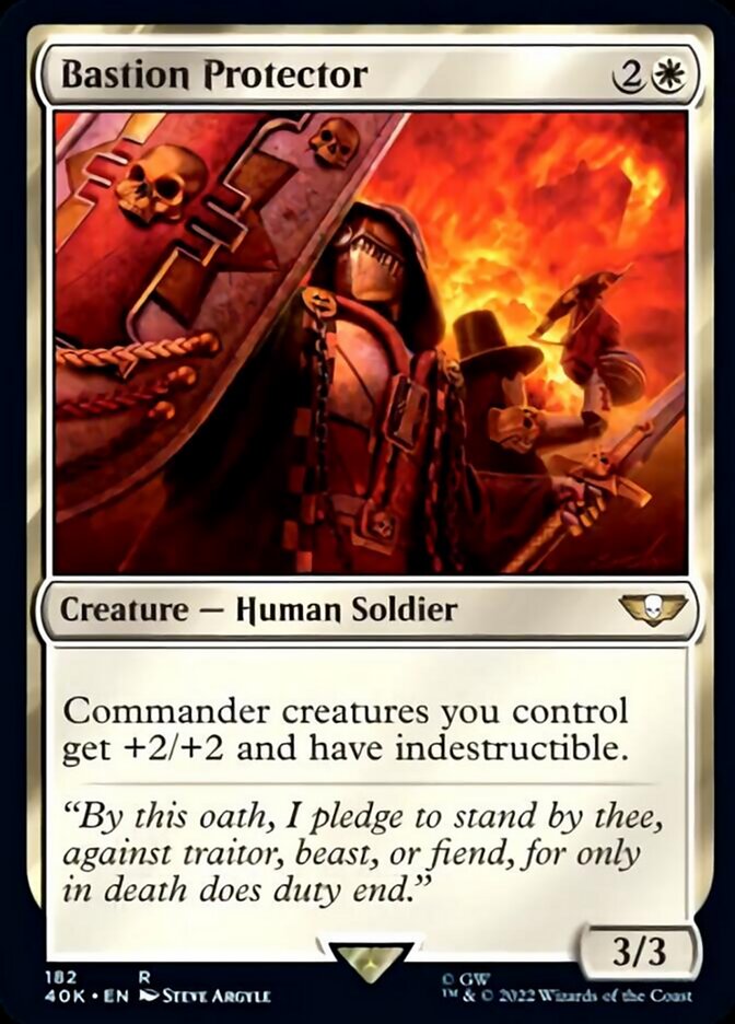 Bastion Protector [Warhammer 40,000] | Jomio and Rueliete's Cards and Comics