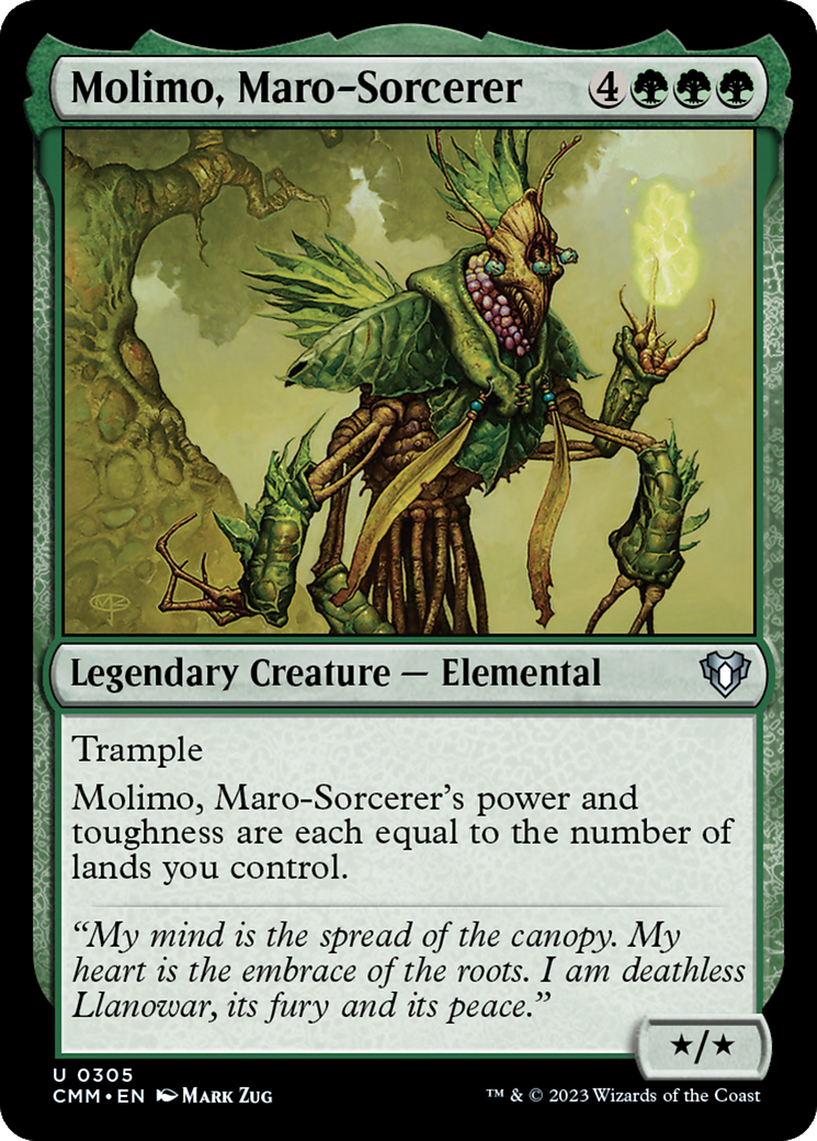 Molimo, Maro-Sorcerer [Commander Masters] | Jomio and Rueliete's Cards and Comics