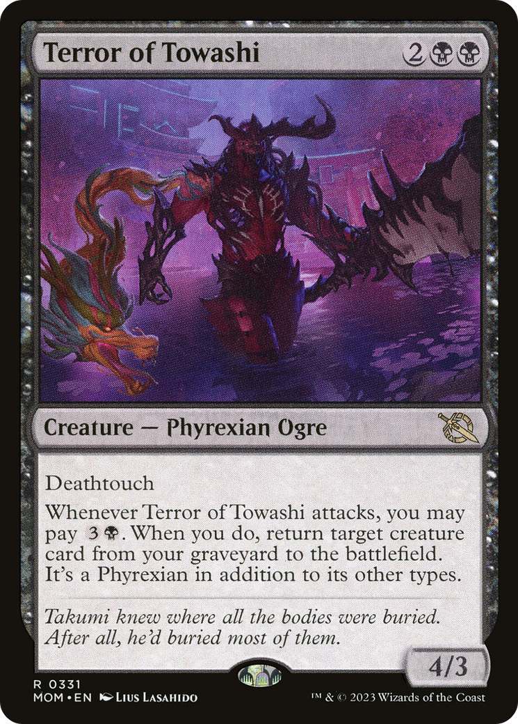 Terror of Towashi [March of the Machine] | Jomio and Rueliete's Cards and Comics