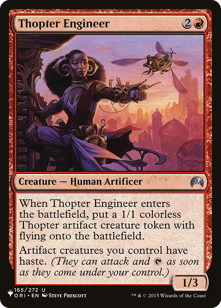 Thopter Engineer [The List] | Jomio and Rueliete's Cards and Comics