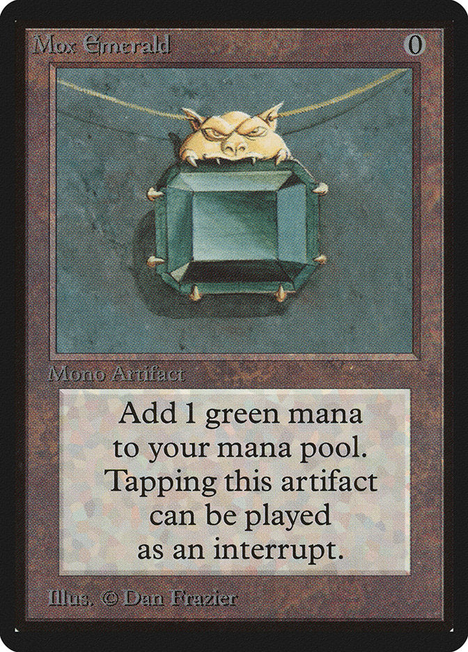 Mox Emerald [Beta Edition] | Jomio and Rueliete's Cards and Comics