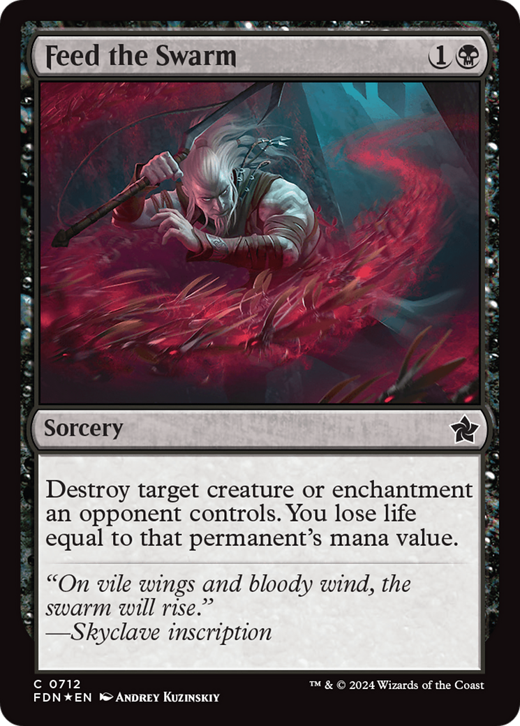 Feed the Swarm [Foundations] | Jomio and Rueliete's Cards and Comics