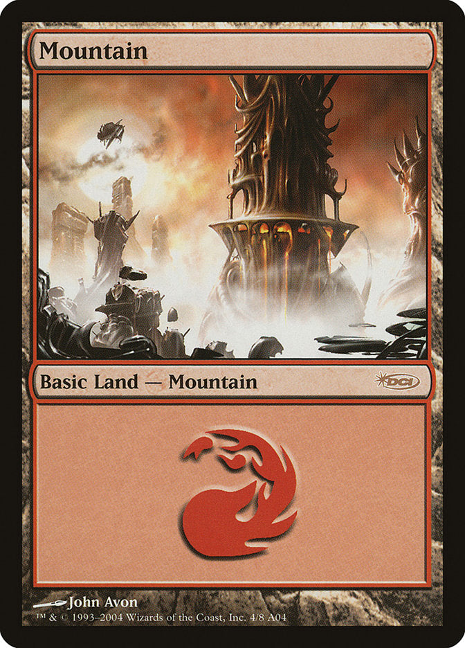 Mountain (4) [Arena League 2004] | Jomio and Rueliete's Cards and Comics