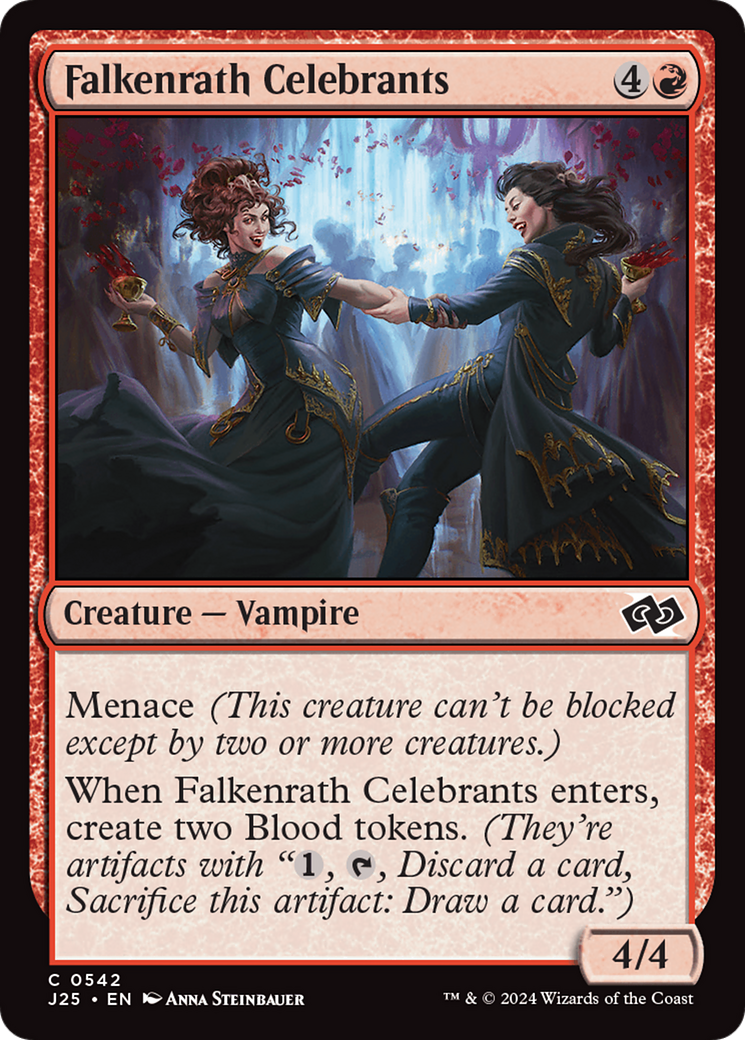 Falkenrath Celebrants [Foundations Jumpstart] | Jomio and Rueliete's Cards and Comics