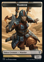 Warrior // Inkling Double-Sided Token [Commander Legends: Battle for Baldur's Gate Tokens] | Jomio and Rueliete's Cards and Comics