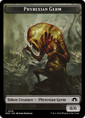 Phyrexian Germ // Snake Double-Sided Token [Modern Horizons 3 Tokens] | Jomio and Rueliete's Cards and Comics