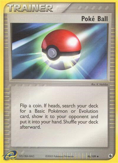 Poke Ball (86/109) [EX: Ruby & Sapphire] | Jomio and Rueliete's Cards and Comics