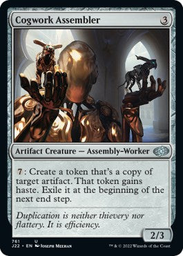 Cogwork Assembler [Jumpstart 2022] | Jomio and Rueliete's Cards and Comics