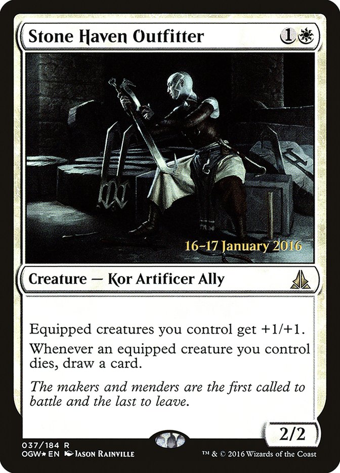 Stone Haven Outfitter [Oath of the Gatewatch Prerelease Promos] | Jomio and Rueliete's Cards and Comics