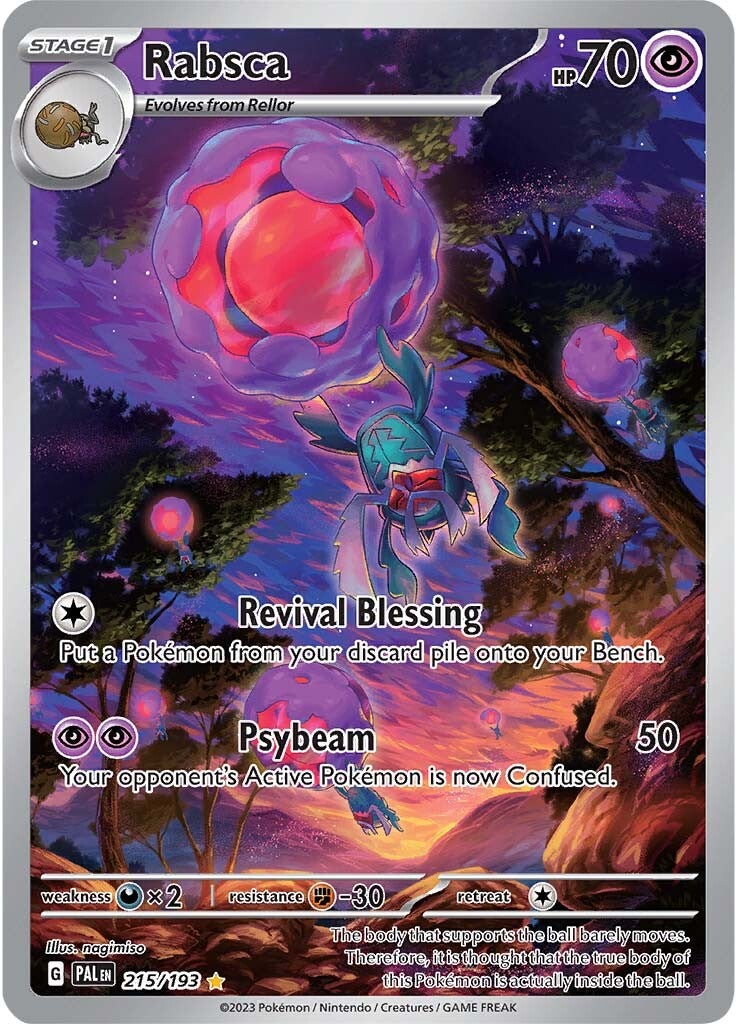Rabsca (215/193) [Scarlet & Violet: Paldea Evolved] | Jomio and Rueliete's Cards and Comics