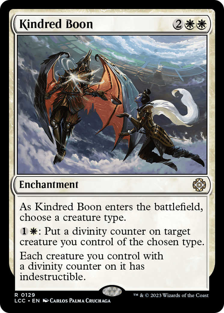 Kindred Boon [The Lost Caverns of Ixalan Commander] | Jomio and Rueliete's Cards and Comics