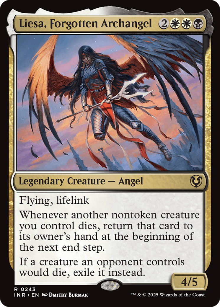 Liesa, Forgotten Archangel [Innistrad Remastered] | Jomio and Rueliete's Cards and Comics