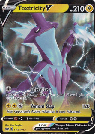 Toxtricity V (SWSH017) (Jumbo Card) [Sword & Shield: Black Star Promos] | Jomio and Rueliete's Cards and Comics
