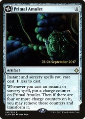 Primal Amulet // Primal Wellspring [Ixalan Prerelease Promos] | Jomio and Rueliete's Cards and Comics