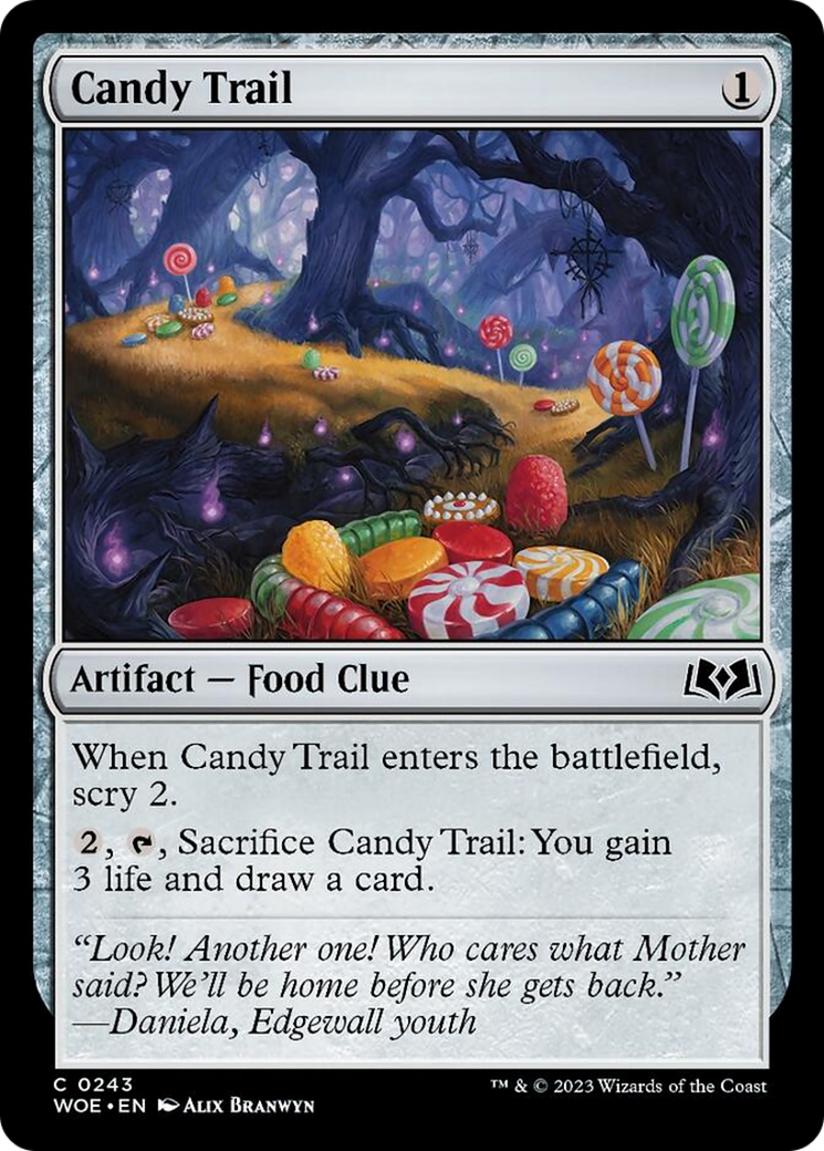 Candy Trail [Wilds of Eldraine] | Jomio and Rueliete's Cards and Comics