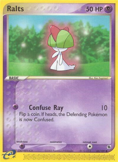 Ralts (66/109) [EX: Ruby & Sapphire] | Jomio and Rueliete's Cards and Comics