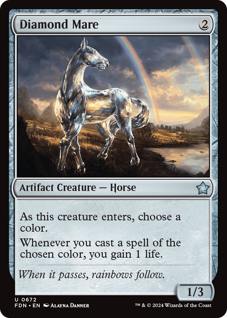 Diamond Mare [Foundations] | Jomio and Rueliete's Cards and Comics