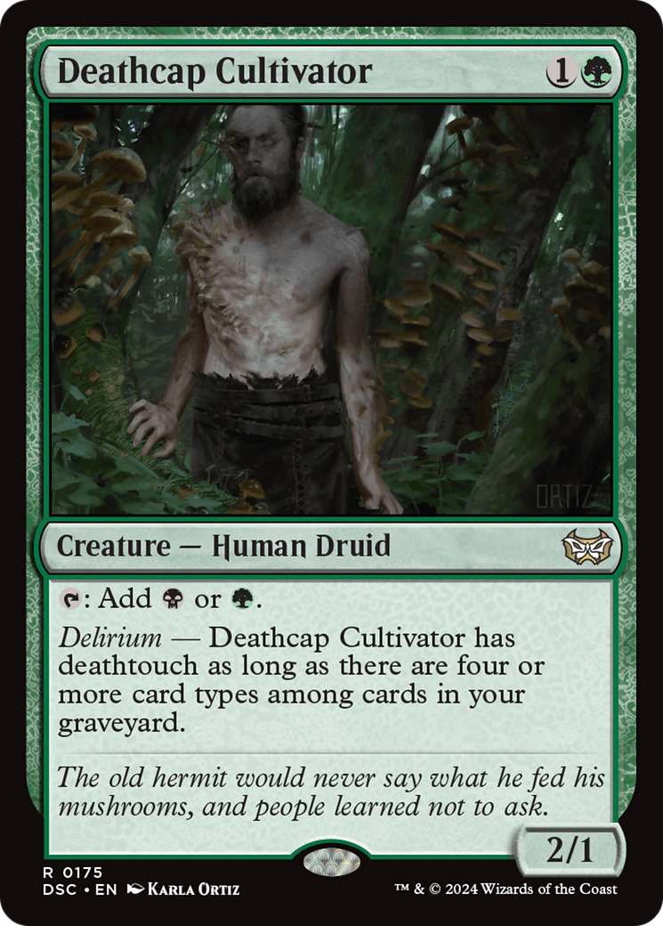 Deathcap Cultivator [Duskmourn: House of Horror Commander] | Jomio and Rueliete's Cards and Comics