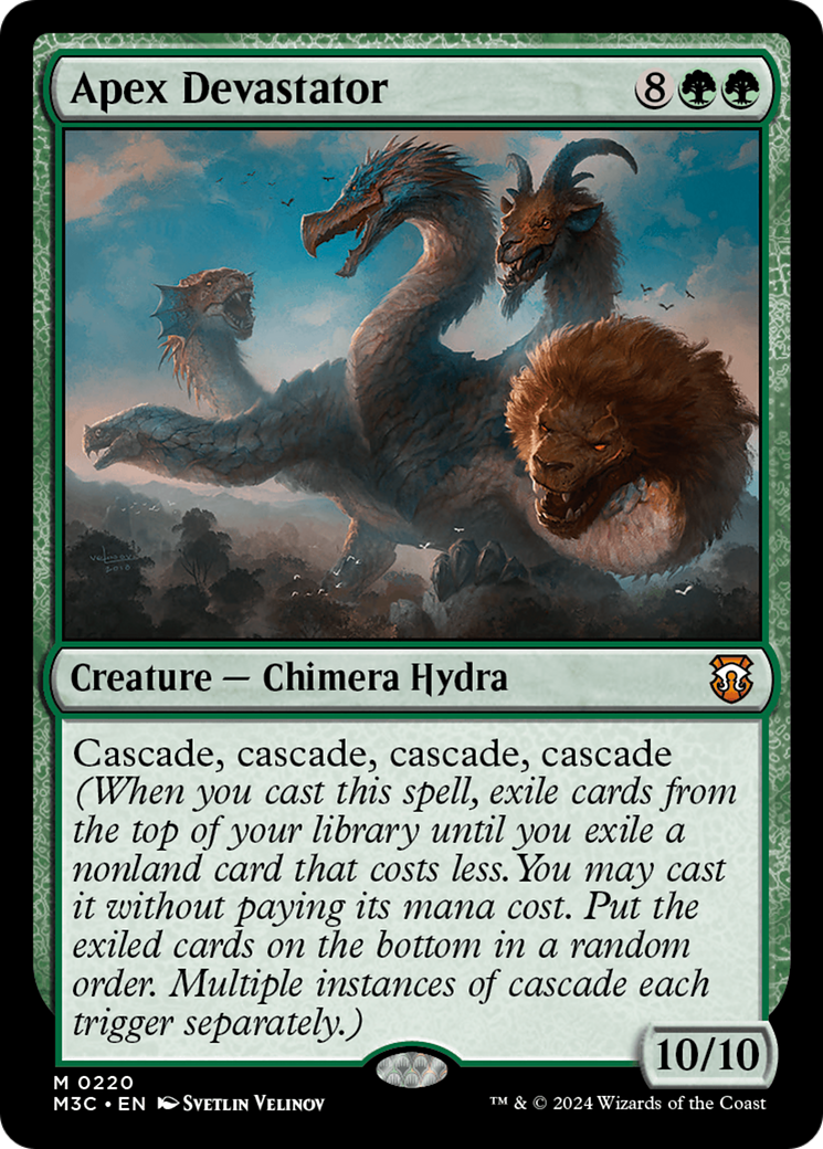 Apex Devastator [Modern Horizons 3 Commander] | Jomio and Rueliete's Cards and Comics