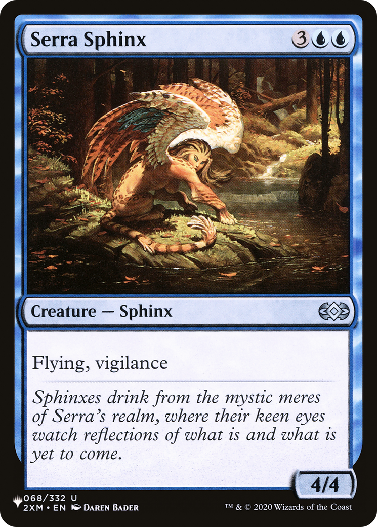 Serra Sphinx [The List] | Jomio and Rueliete's Cards and Comics