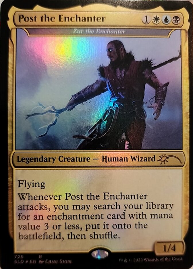 Zur the Enchanter - Post the Enchanter [Secret Lair Drop Promos] | Jomio and Rueliete's Cards and Comics