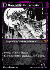 Jerren, Corrupted Bishop // Ormendahl, the Corrupted (Showcase Eternal Night) [Innistrad: Midnight Hunt] | Jomio and Rueliete's Cards and Comics