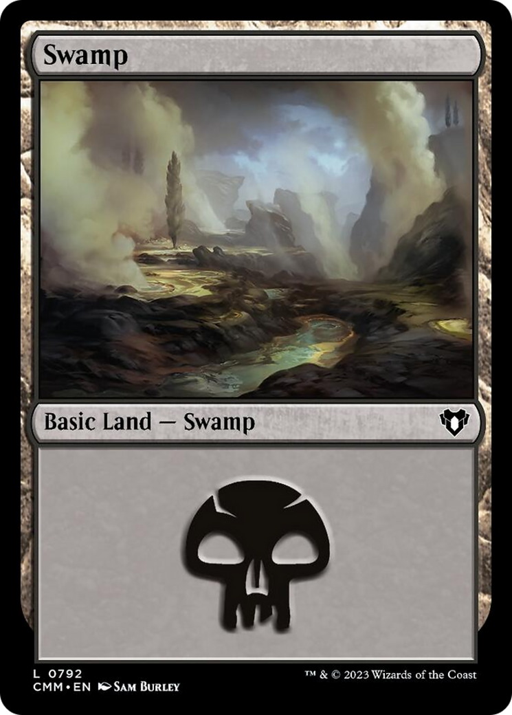 Swamp (792) [Commander Masters] | Jomio and Rueliete's Cards and Comics