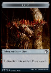 Clue // Insect Double-Sided Token [Innistrad: Midnight Hunt Tokens] | Jomio and Rueliete's Cards and Comics