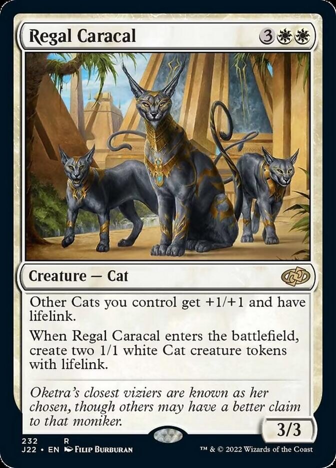 Regal Caracal [Jumpstart 2022] | Jomio and Rueliete's Cards and Comics