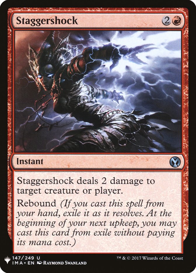 Staggershock [Mystery Booster] | Jomio and Rueliete's Cards and Comics