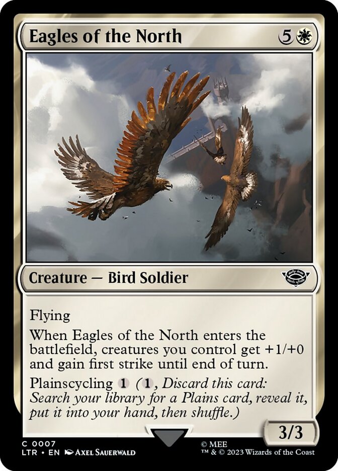 Eagles of the North [The Lord of the Rings: Tales of Middle-Earth] | Jomio and Rueliete's Cards and Comics
