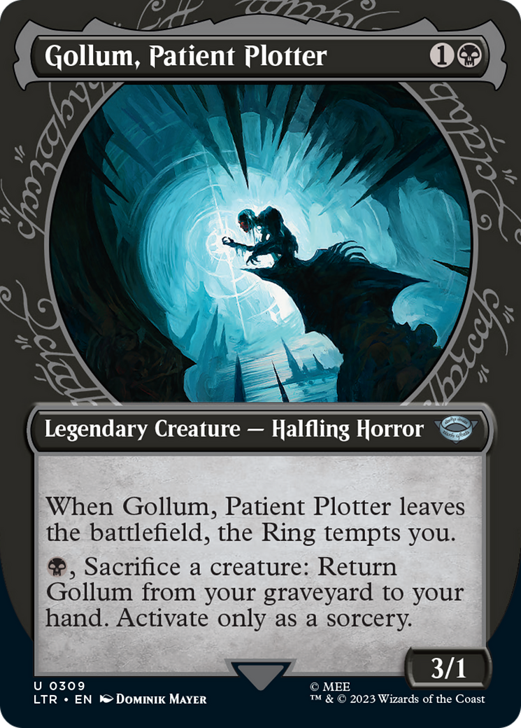 Gollum, Patient Plotter (Showcase Ring Frame) [The Lord of the Rings: Tales of Middle-Earth] | Jomio and Rueliete's Cards and Comics