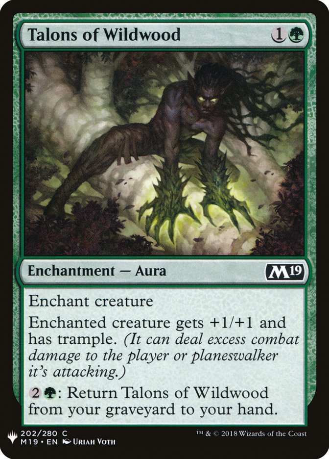 Talons of Wildwood [Mystery Booster] | Jomio and Rueliete's Cards and Comics