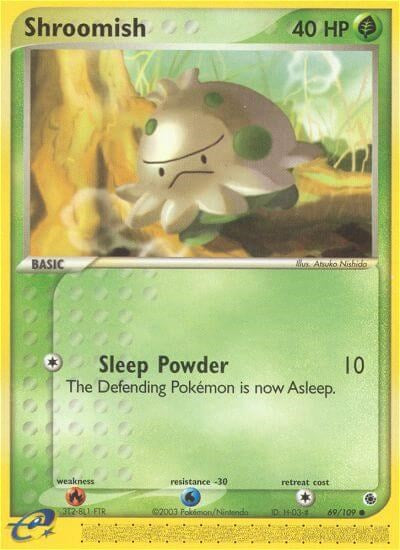 Shroomish (69/109) [EX: Ruby & Sapphire] | Jomio and Rueliete's Cards and Comics