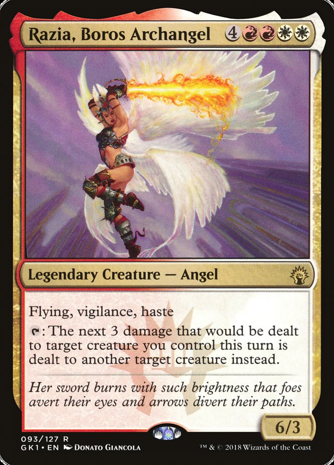 Razia, Boros Archangel [Guilds of Ravnica Guild Kit] | Jomio and Rueliete's Cards and Comics