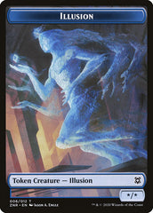 Copy // Illusion Double-Sided Token [Zendikar Rising Tokens] | Jomio and Rueliete's Cards and Comics