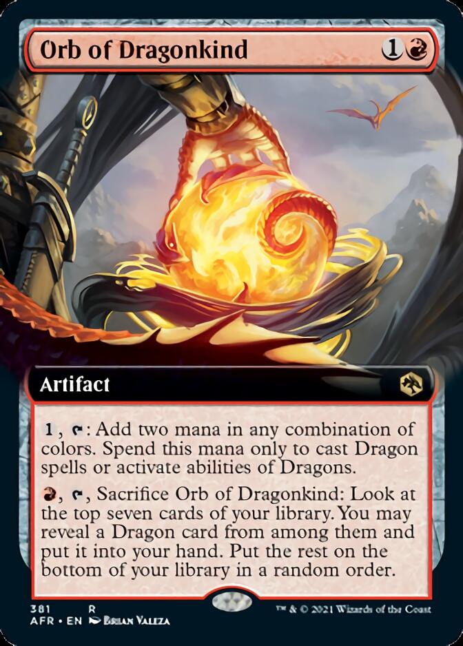 Orb of Dragonkind (Extended Art) [Dungeons & Dragons: Adventures in the Forgotten Realms] | Jomio and Rueliete's Cards and Comics