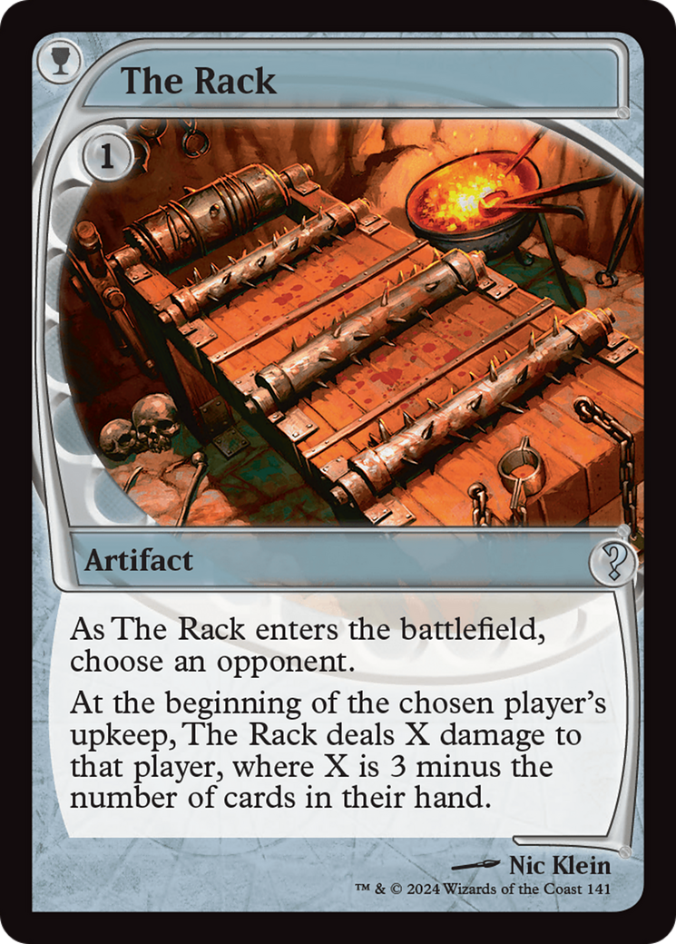 The Rack (Future Sight) [Mystery Booster 2] | Jomio and Rueliete's Cards and Comics