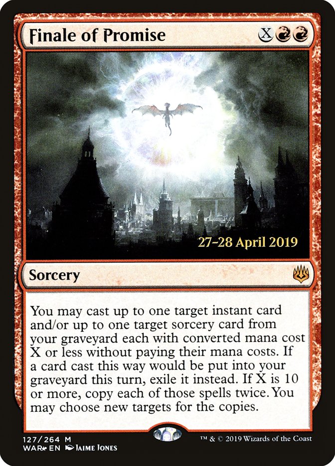 Finale of Promise [War of the Spark Prerelease Promos] | Jomio and Rueliete's Cards and Comics