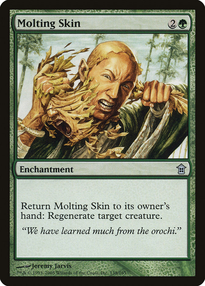Molting Skin [Saviors of Kamigawa] | Jomio and Rueliete's Cards and Comics