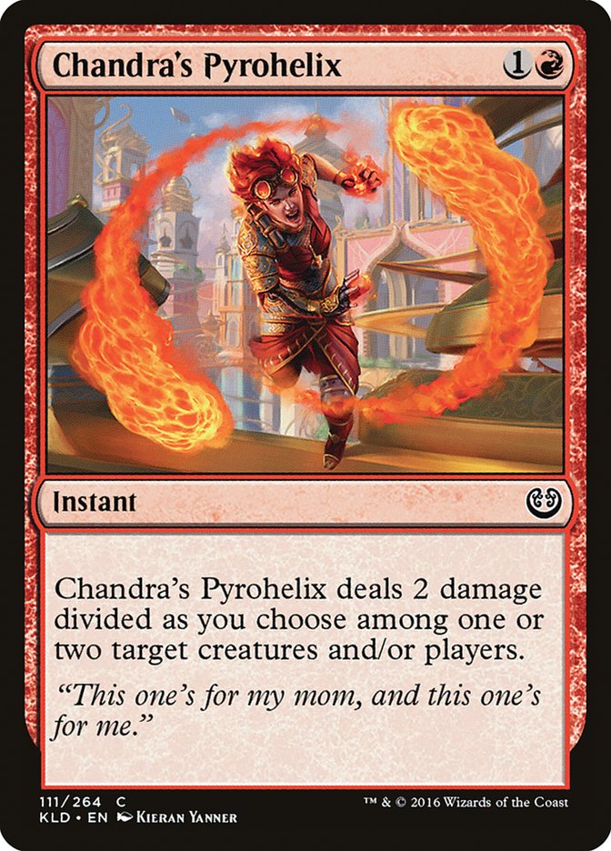 Chandra's Pyrohelix [Kaladesh] | Jomio and Rueliete's Cards and Comics