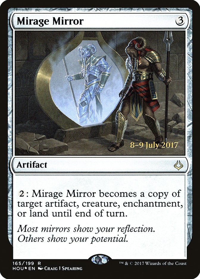 Mirage Mirror [Hour of Devastation Prerelease Promos] | Jomio and Rueliete's Cards and Comics