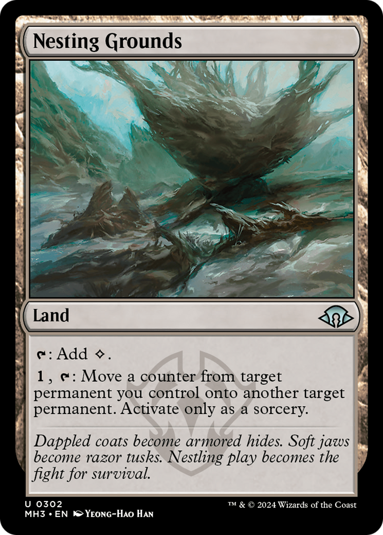 Nesting Grounds [Modern Horizons 3] | Jomio and Rueliete's Cards and Comics